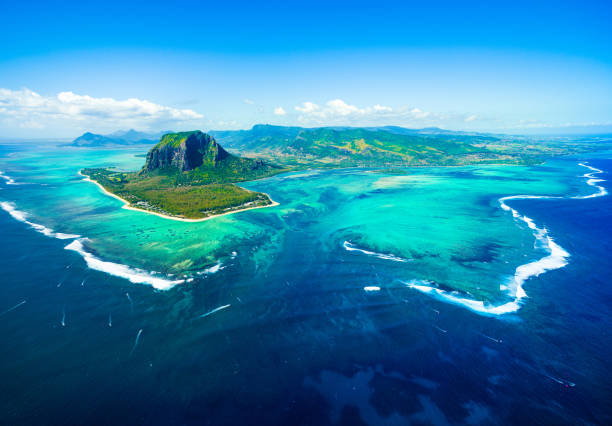 Mauritius scenic background